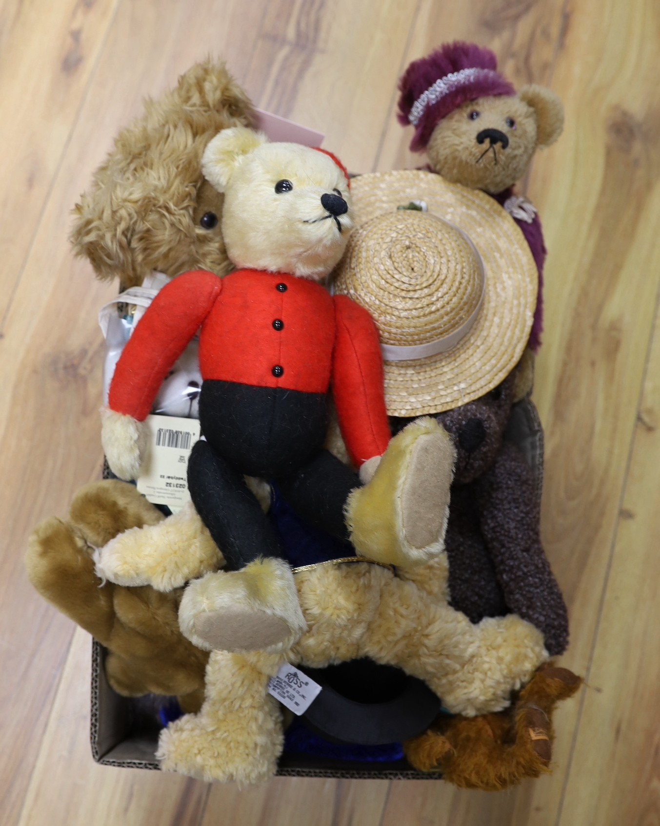 Eleven modern bears